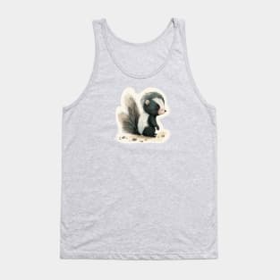 Smiling Skunk Tank Top